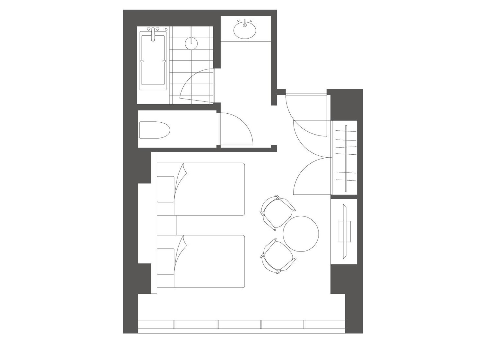 Hotel Marufukuro Kioto Habitación foto